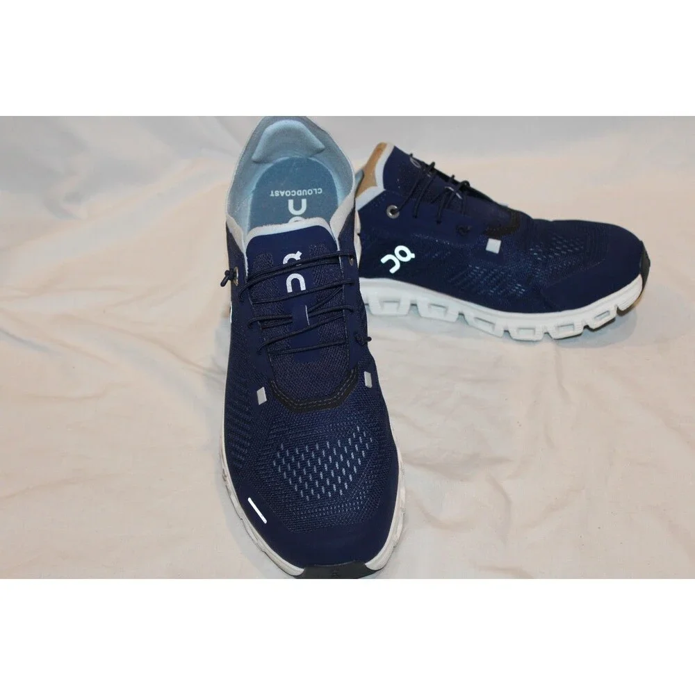 NIB ON CLOUD MEN'S CLOUD 6 RUNNING ATHLETIC SNEAKERS ZODIAC STEEL BLUE 9.5